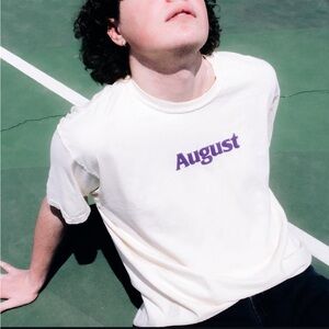 August Tee Size Small
